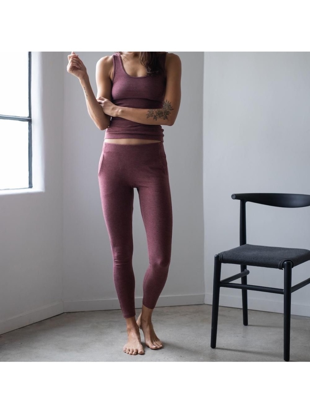 Lunya Restore Pocket Leggings Size Small